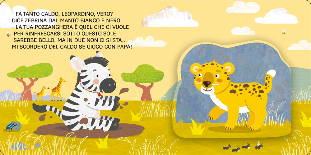 Giochi con me papà?. Con finestrelle giganti