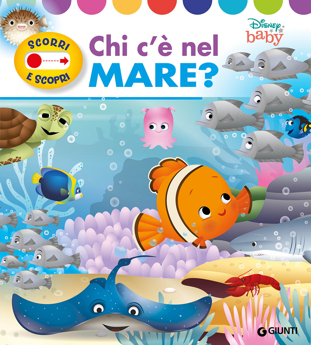 Baby Scorri e Scopri. Chi c'è nel mare?