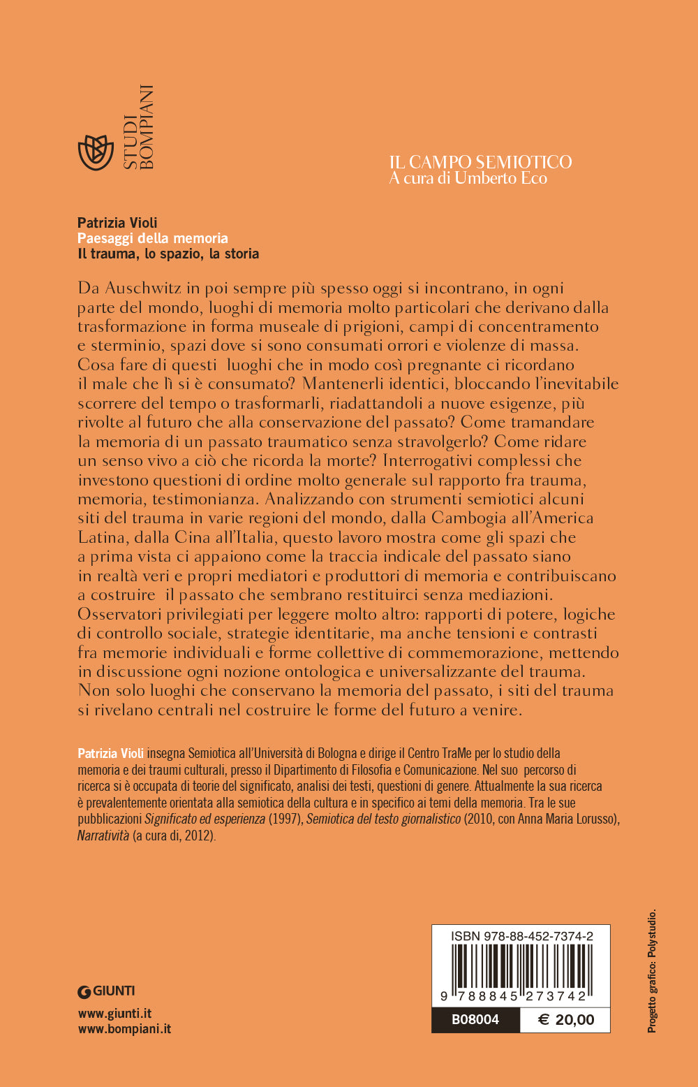 Paesaggi della memoria. Il trauma, lo spazio, la storia