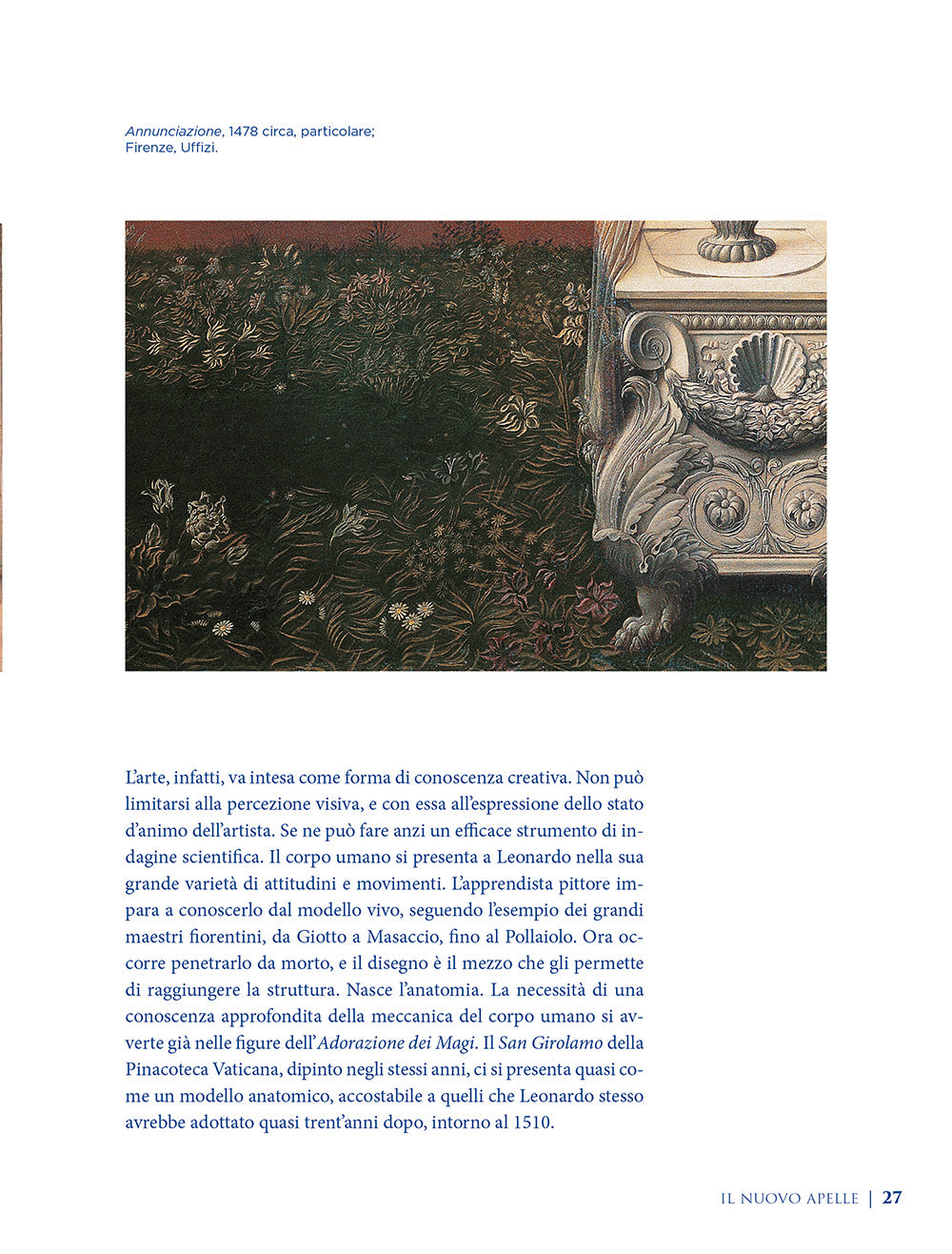 La  pittura. Leonardo da Vinci. Artista / scienziato