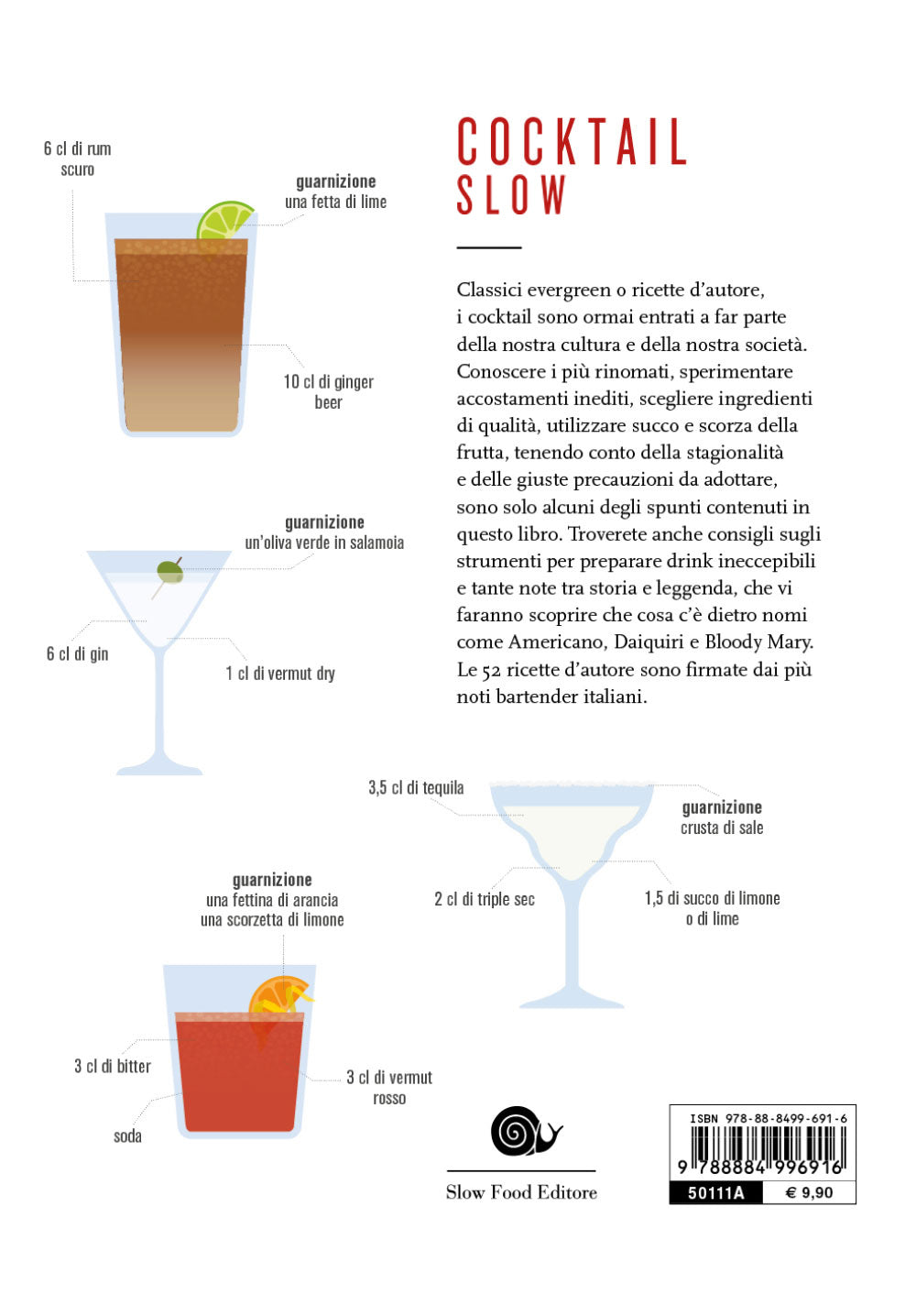 Cocktail Slow. 45 ricette classiche, 52 ricette d'autore