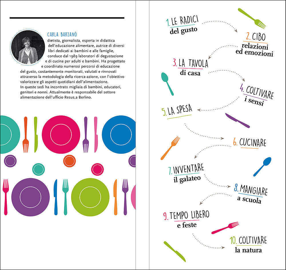 Il gusto di mangiare insieme. Dal cibo alla tavola: un'educazione alimentare in dieci tappe - Con il poster estraibile