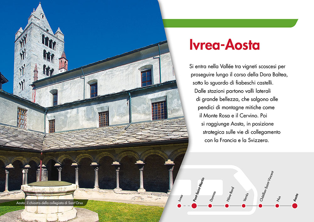 Valle d'Aosta in treno. I regionali da vivere