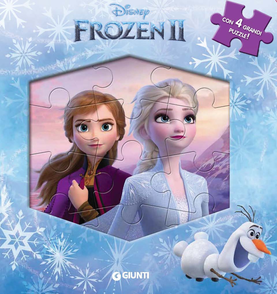 Frozen 2 - Libro Maxi puzzle. Con 4 grandi puzzle