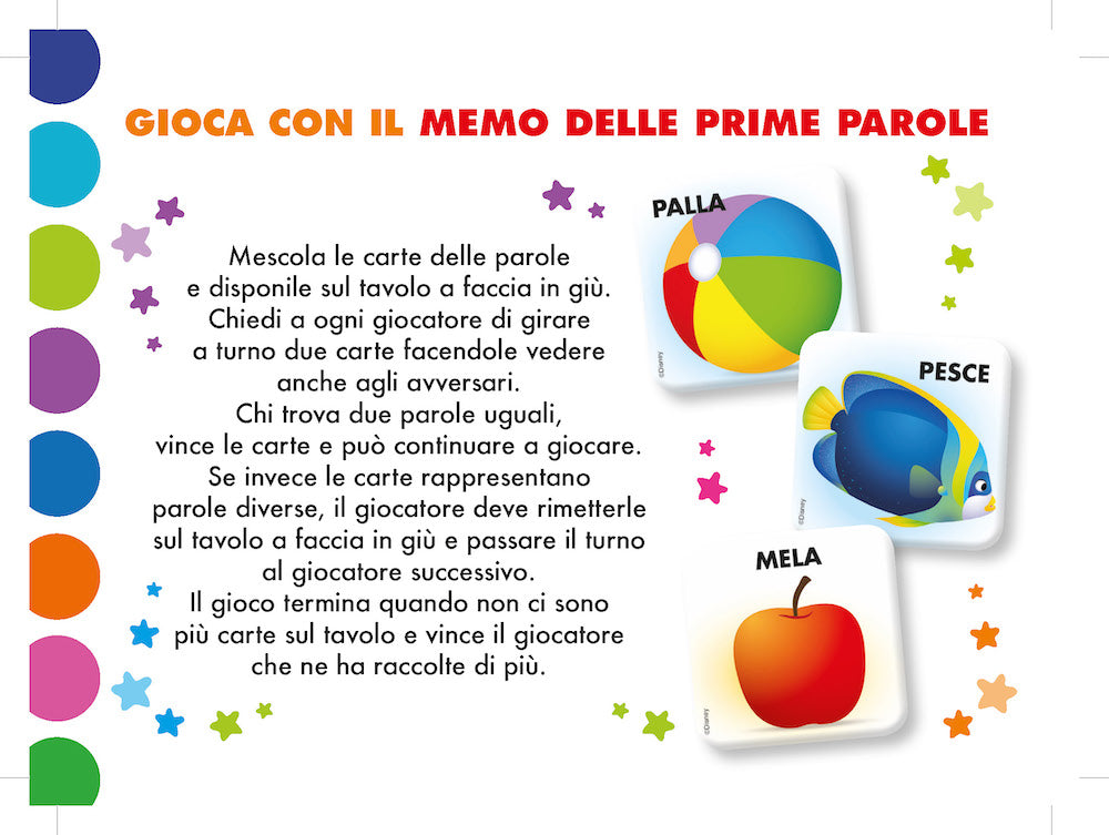 Disney baby Memo leggi e gioca Prime parole. Un libro e 24 carte per giocare