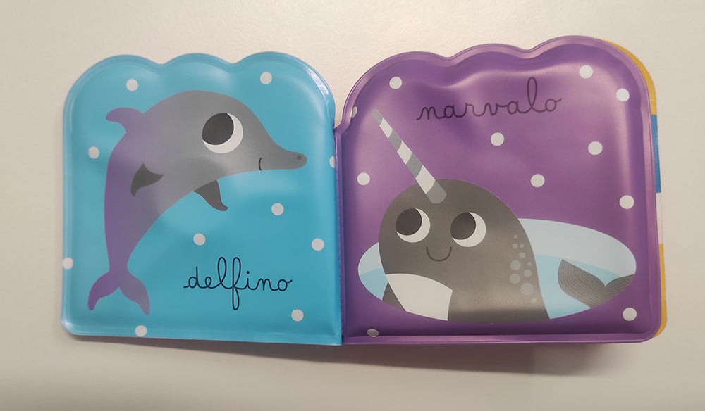 Libri bagno - Gli animali del mare. Tre divertenti libri bagno per giocare!