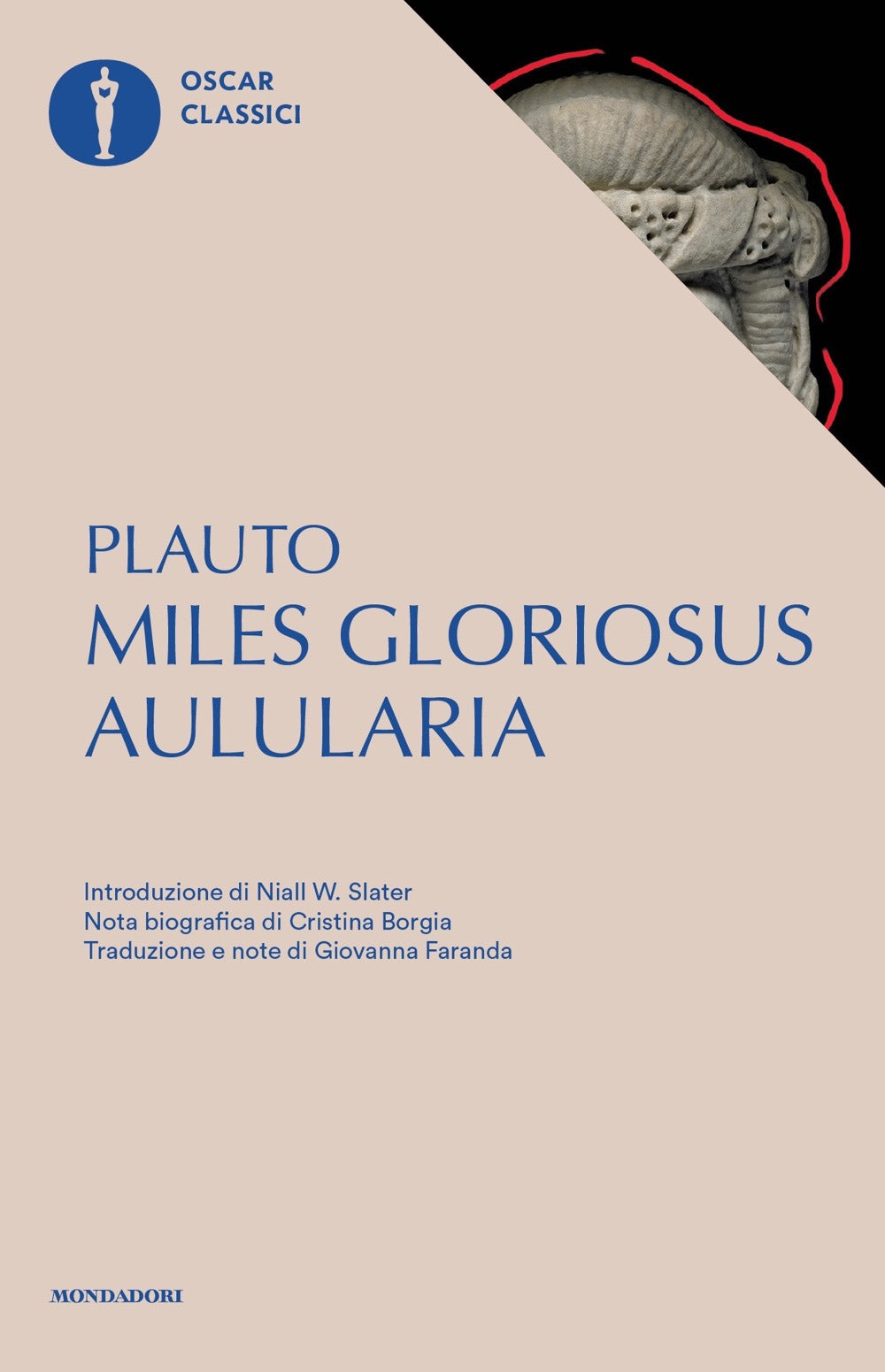 Aulularia-Miles gloriosus. Testo latino a fronte.