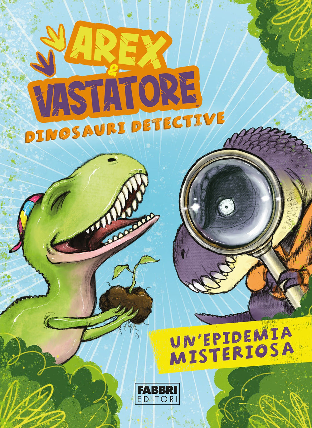 Un'epidemia misteriosa. Arex & Vastatore, dinosauri detective.