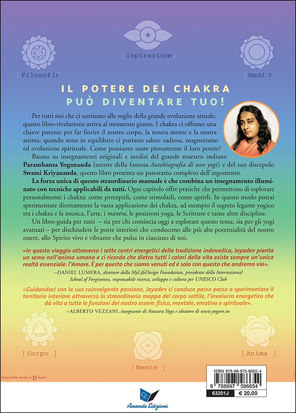 Risveglia i Chakra. Insegnamenti e tecniche per corpo, mente e anima - Basato sugli insegnamenti di Paramhansa Yogananda
