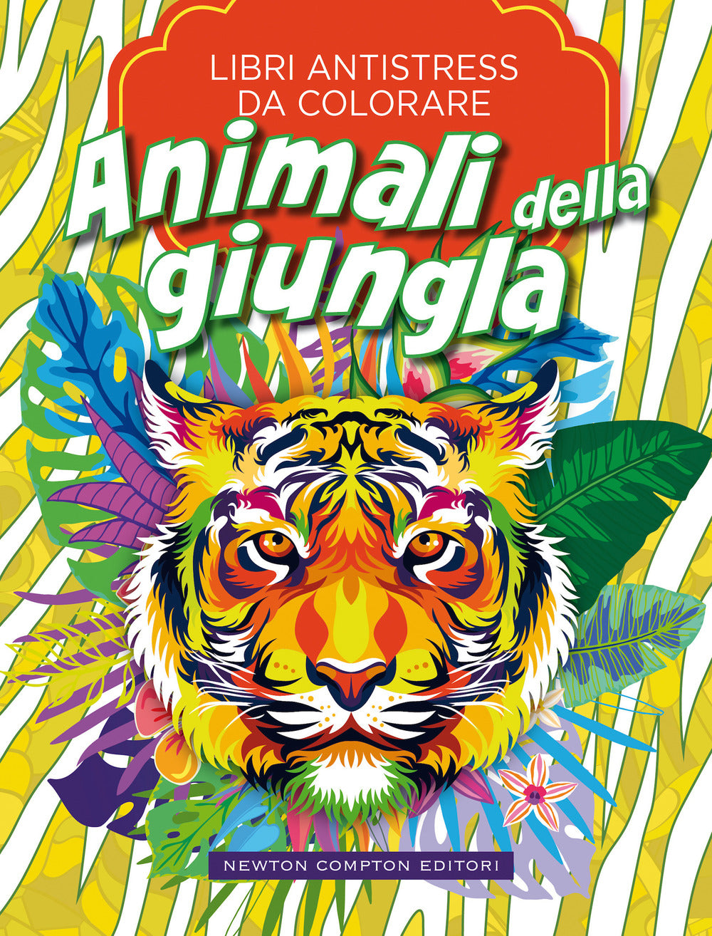 Animali della giungla. Libri antistress da colorare