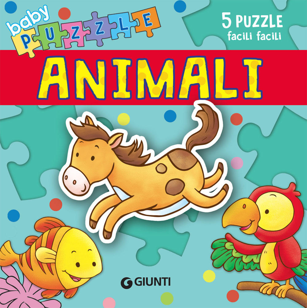 Animali. 5 puzzle facili facili