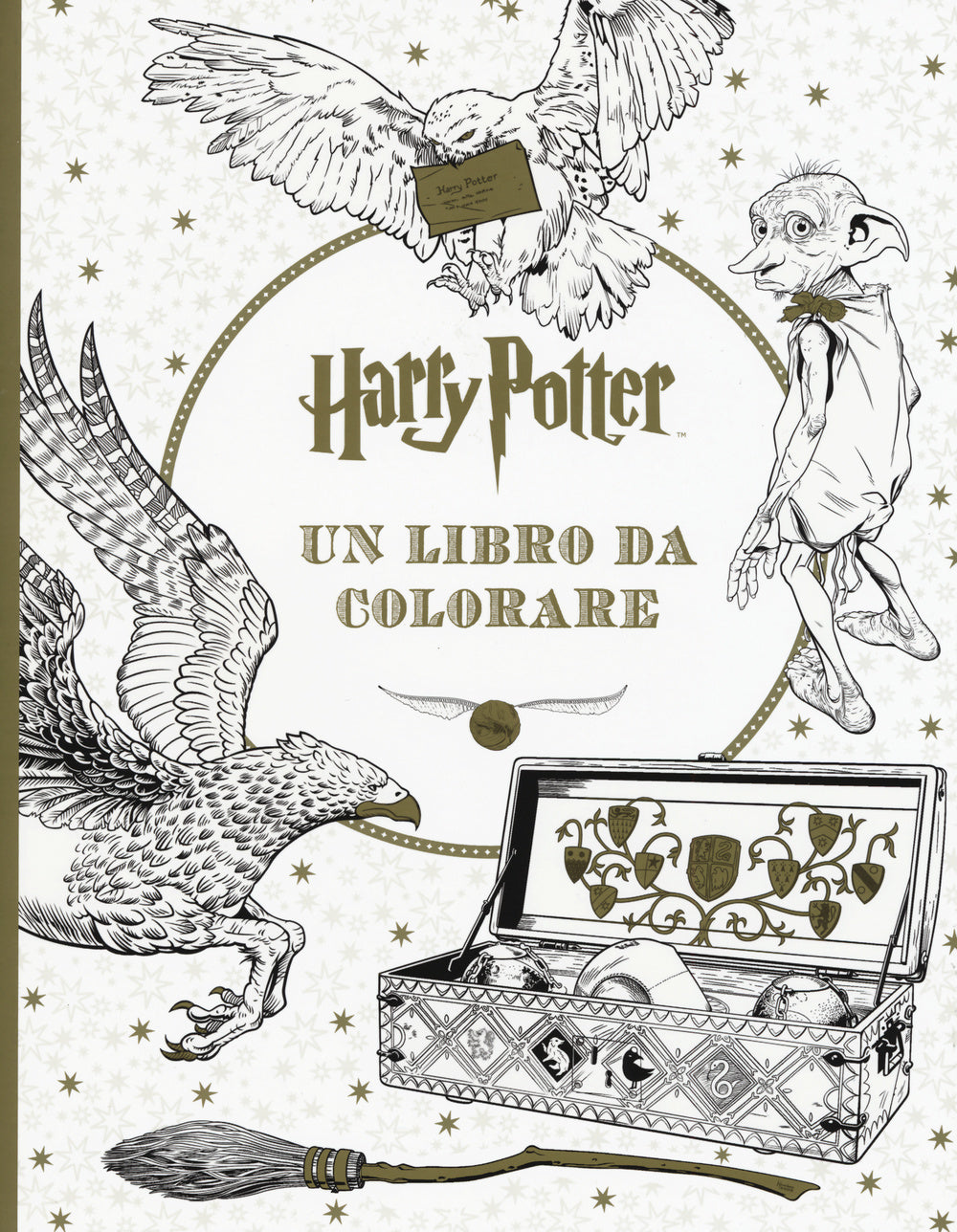 Harry Potter. Un libro da colorare. Ediz. illustrata.