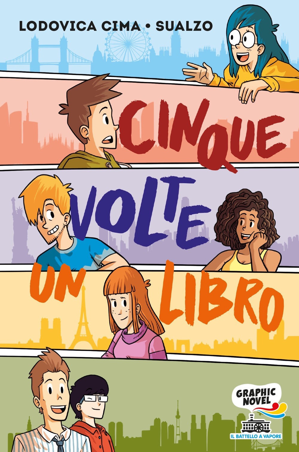 Cinque volte un libro.