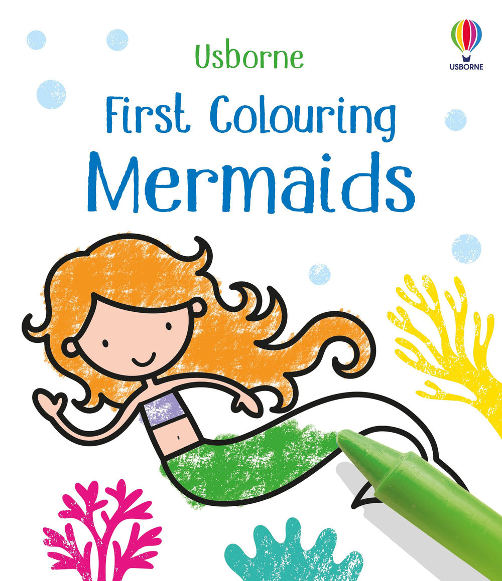 First colouring mermaids. Ediz. illustrata.