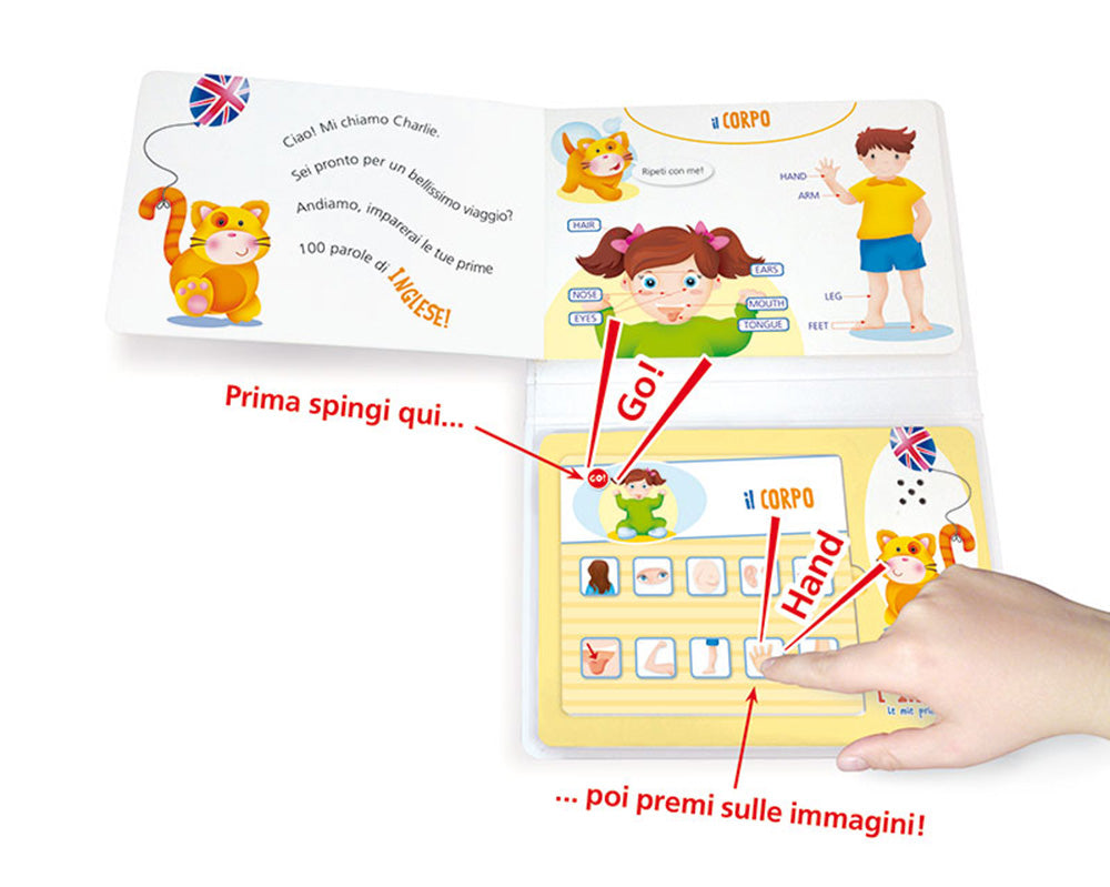 Imparo l'inglese. Le mie prime 100 parole - Ascolta le parole e ripetile con la pronuncia corretta