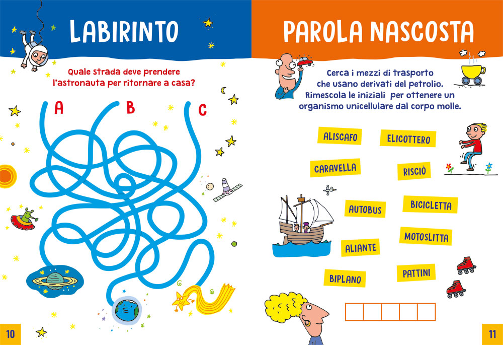 Giochi e quiz per cervelli curiosi – Scienza