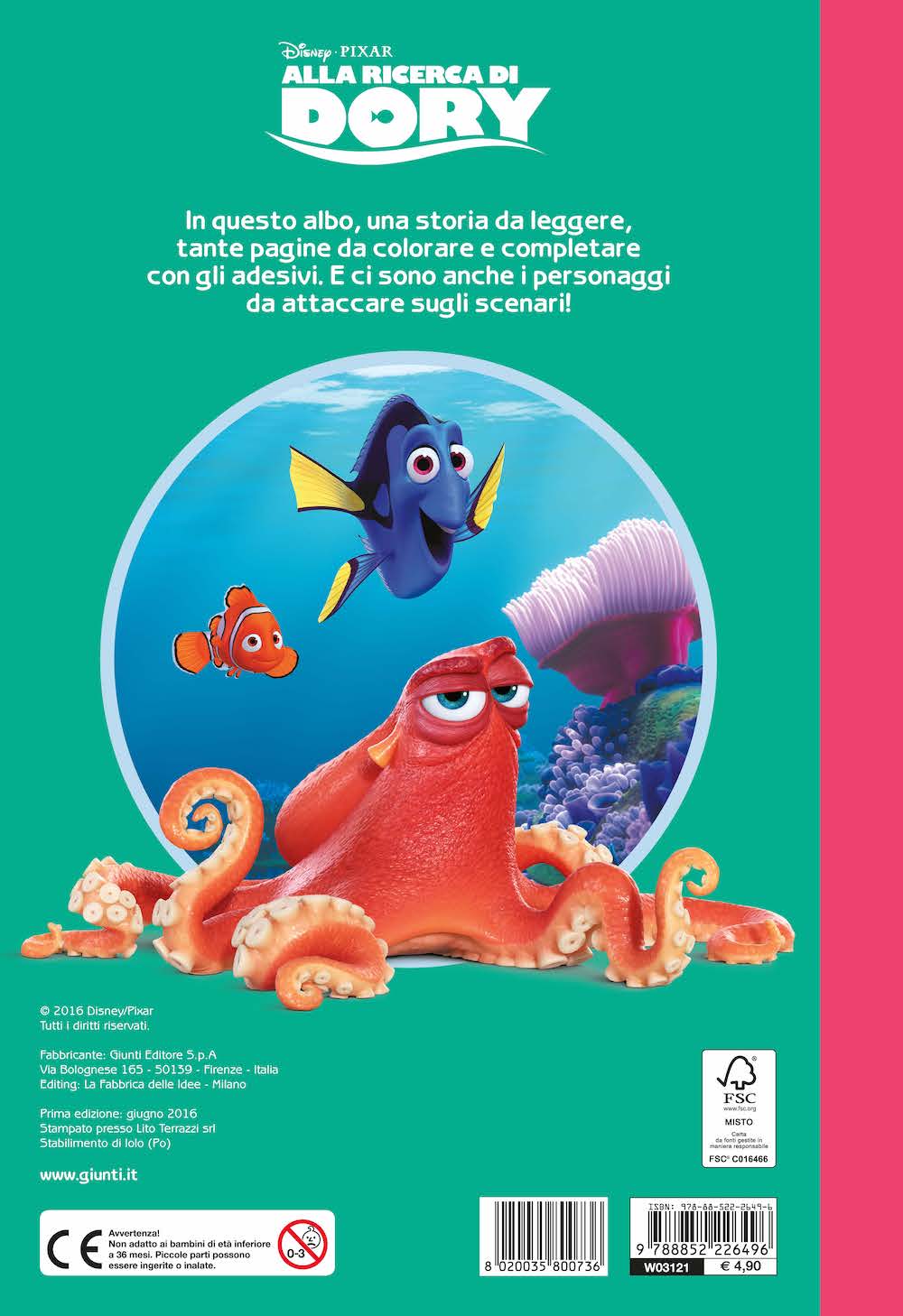 Alla ricerca di Dory - Staccattacca&Colora