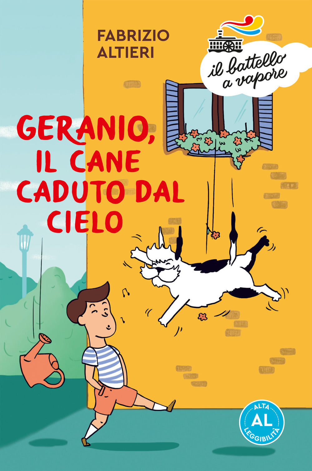 Geranio, il cane caduto dal cielo. Ediz. ad alta leggibilità.