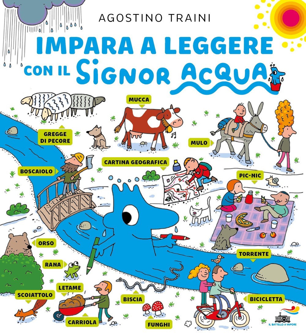 Impara a leggere con il Signor Acqua.
