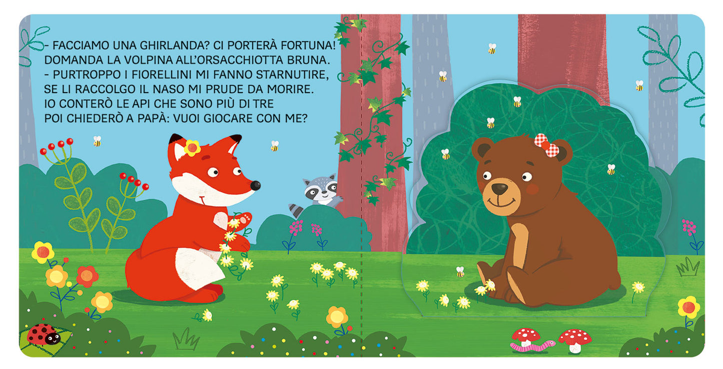 Giochi con me papà?. Con finestrelle giganti