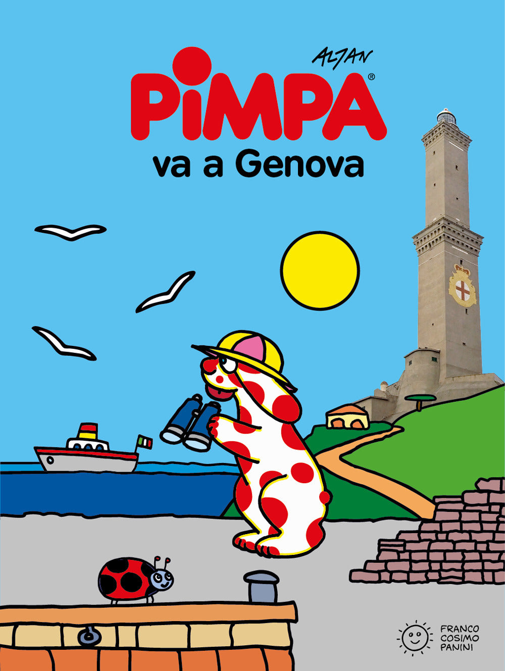 Pimpa va a Genova. Ediz. a colori.