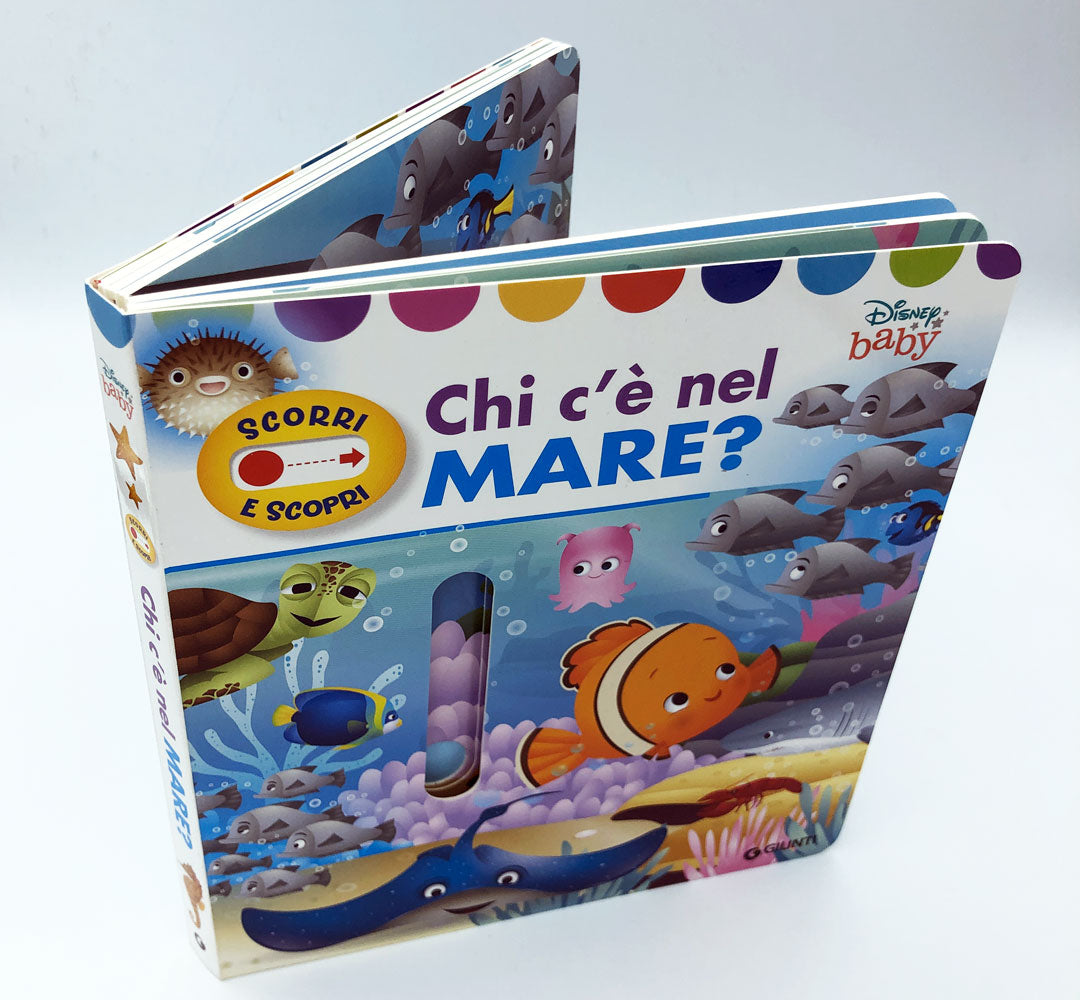 Baby Scorri e Scopri. Chi c'è nel mare?