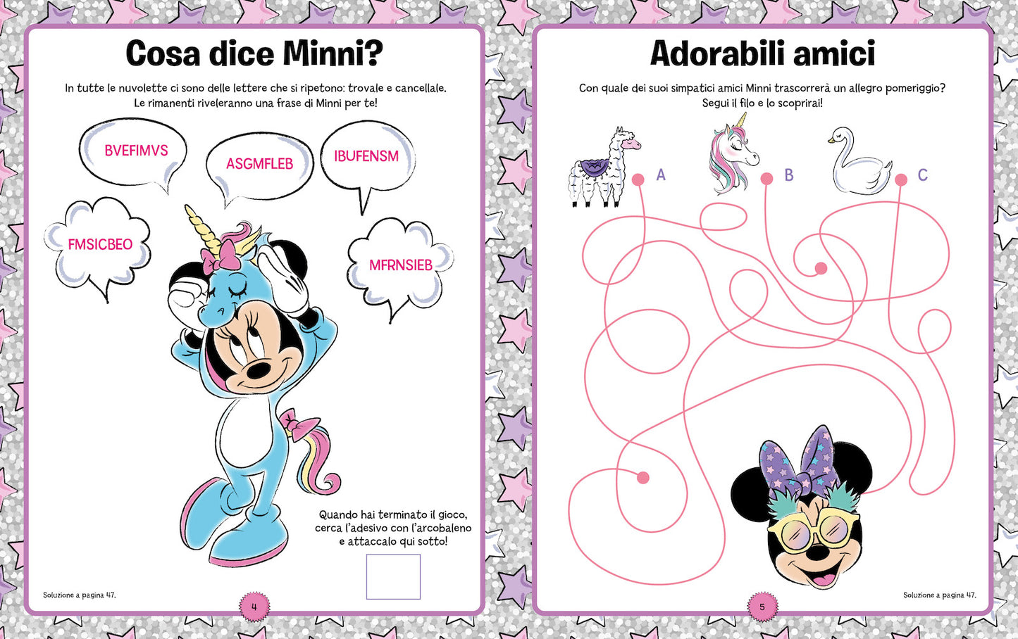 Minnie Unicorni che passione! 1000 Sticker. Tanti giochi e attività