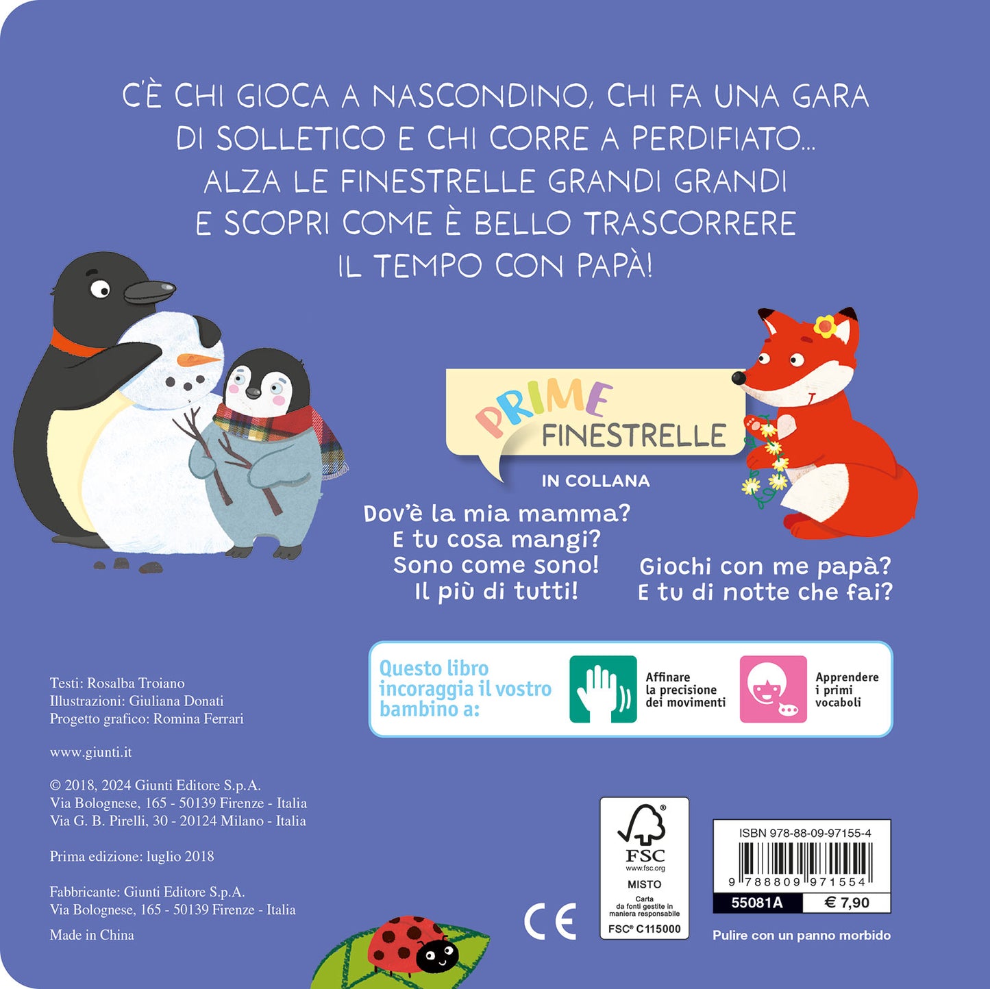 Giochi con me papà?. Con finestrelle giganti