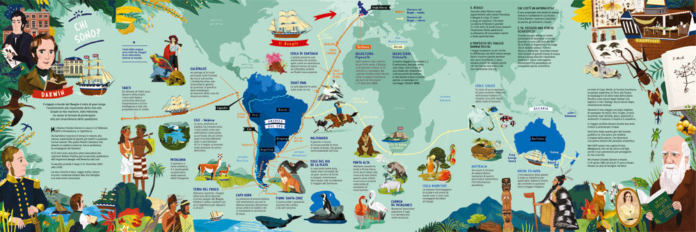 I grandi viaggi di Darwin. Un naturalista intorno al mondo