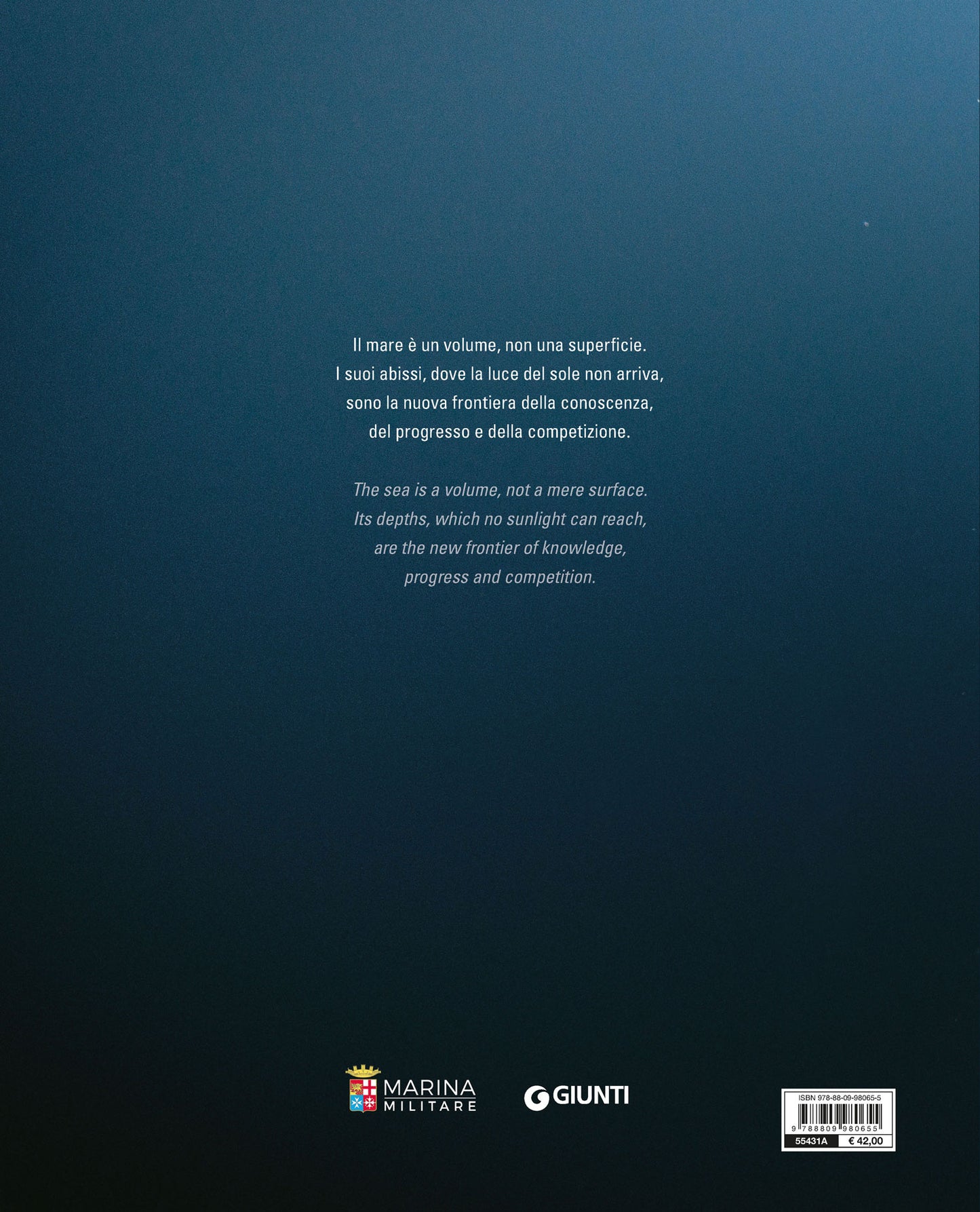 Lo spazio degli abissi. The Italian Navy in the Underwater Dimension