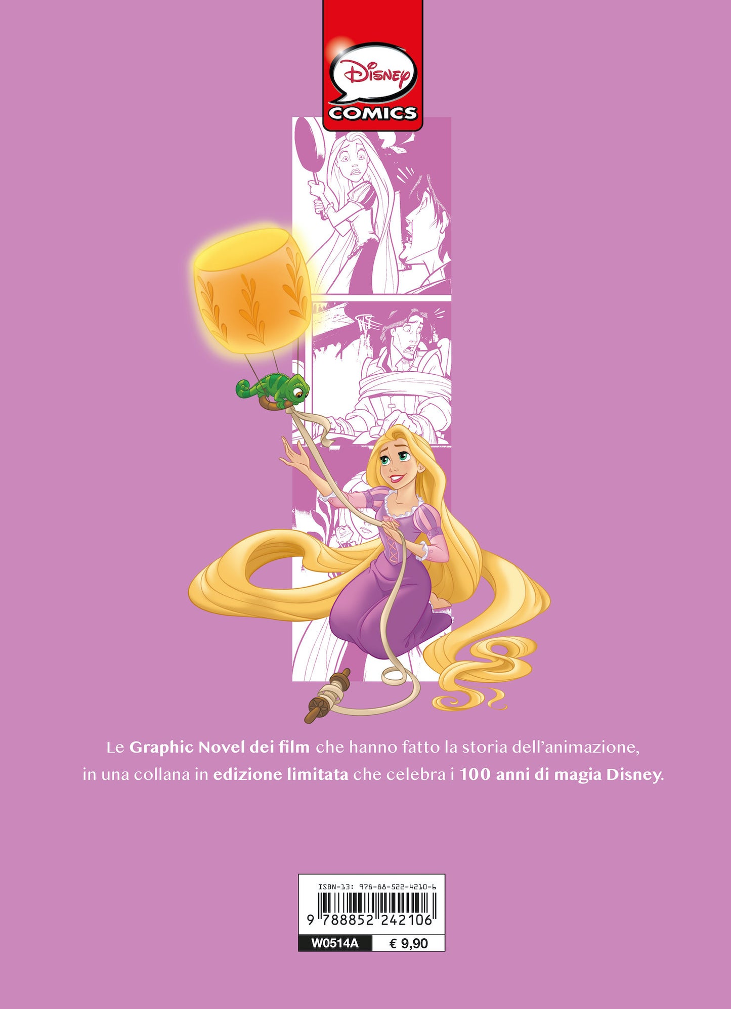 Rapunzel La storia a fumetti Edizione limitata. Disney 100 Anni di meravigliose emozioni
