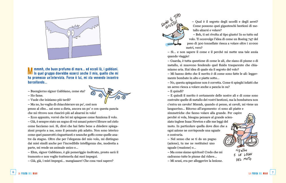 La fisica del miao. Ali, zampe e code raccontano la scienza