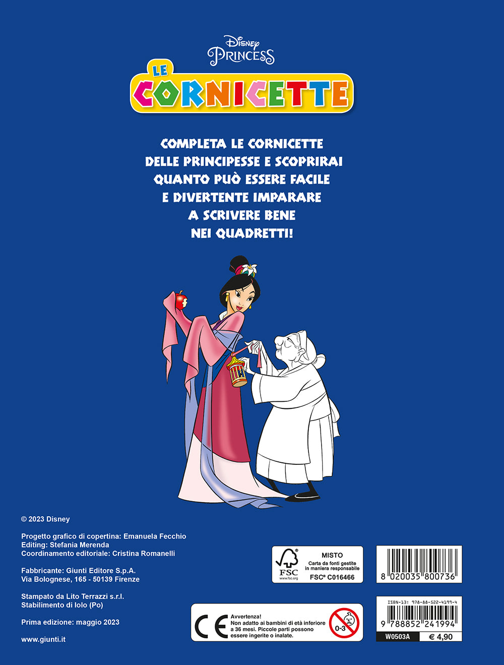 Cornicette Disney Princess - Colori in festa