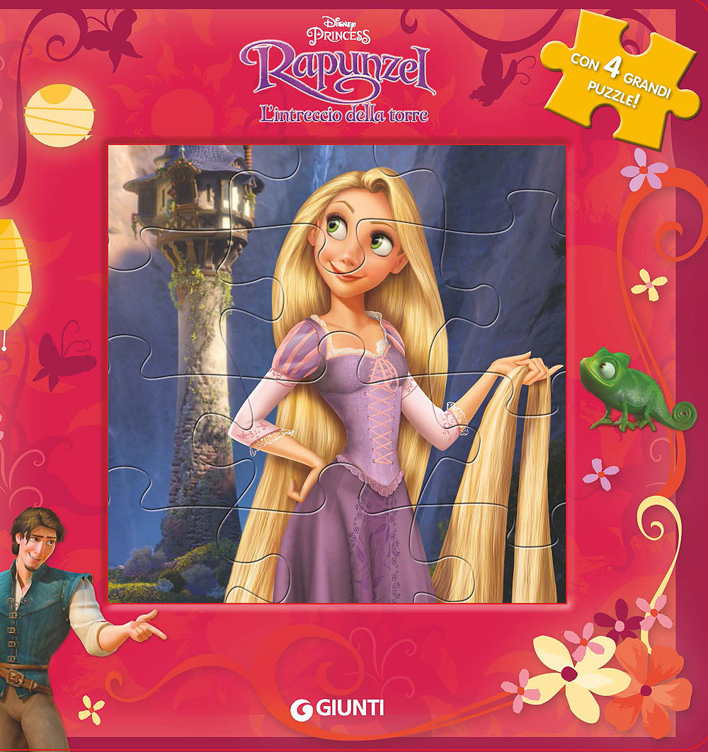Libri Puzzle - Principesse. Rapunzel. L'intreccio della torre. Con 4 grandi puzzle!