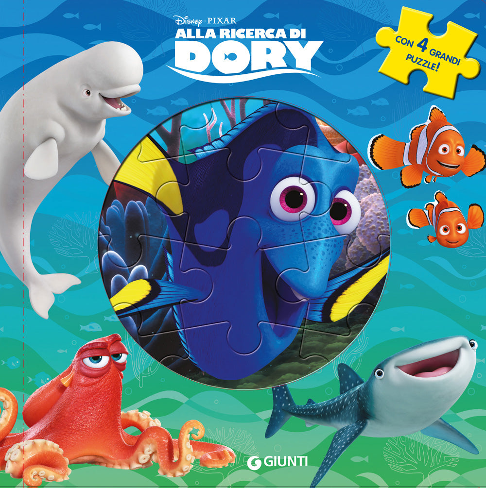 Alla ricerca di Dory Libri Puzzle. Con 4 grandi puzzle!