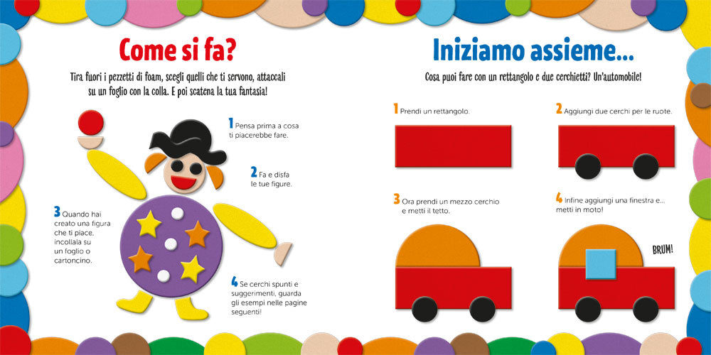 Gioca con il Foam. Con più di 200 pezzi di Foam