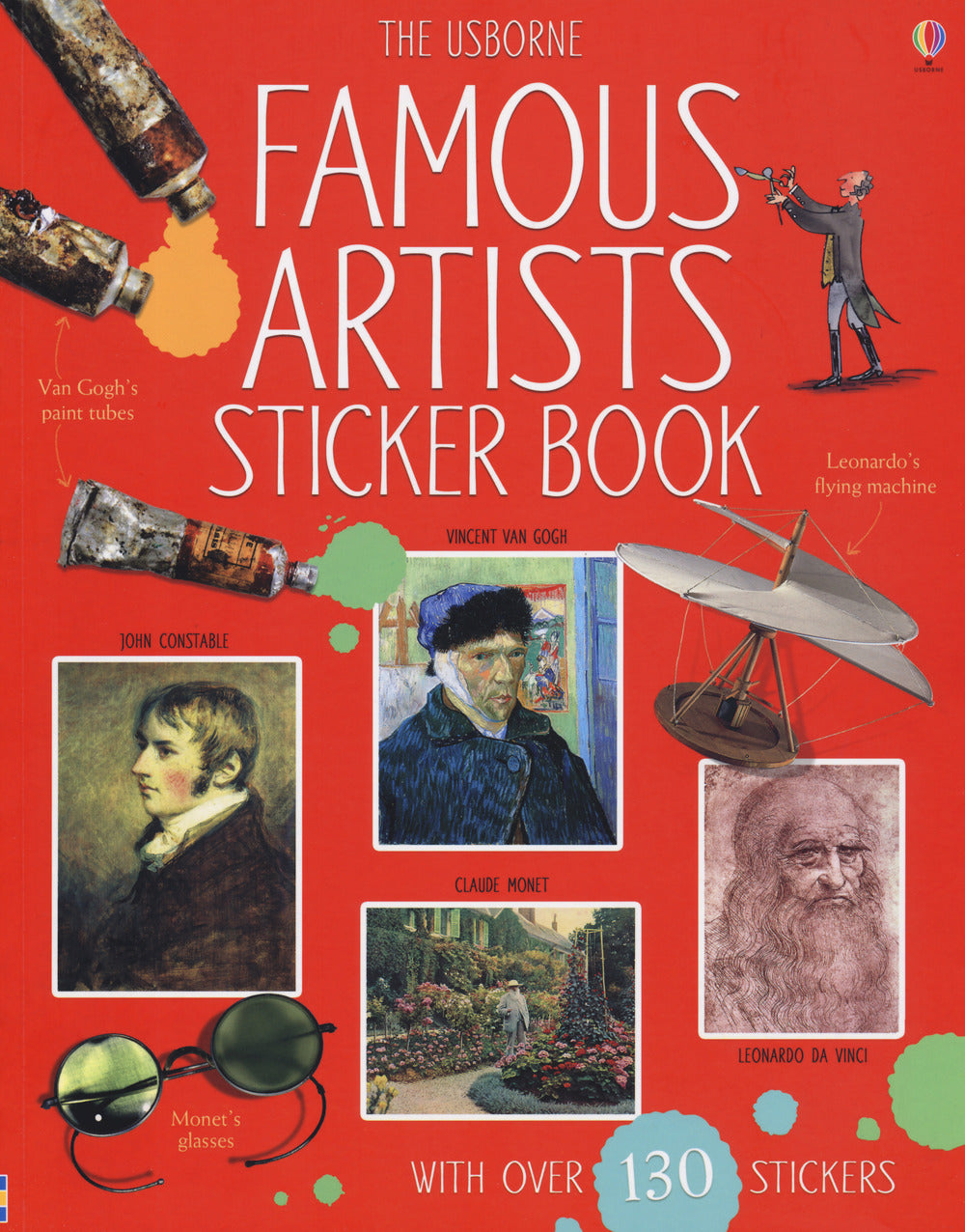 Famous artists sticker book.
