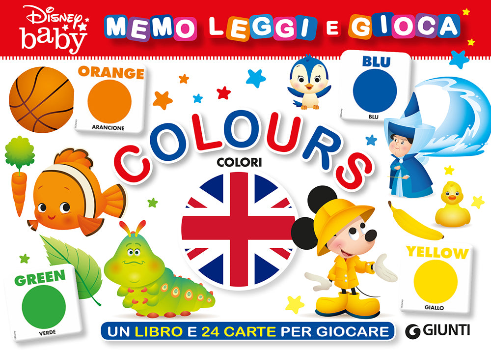 Memo Leggi e Gioca - Colours. Un libro e 24 carte per giocare