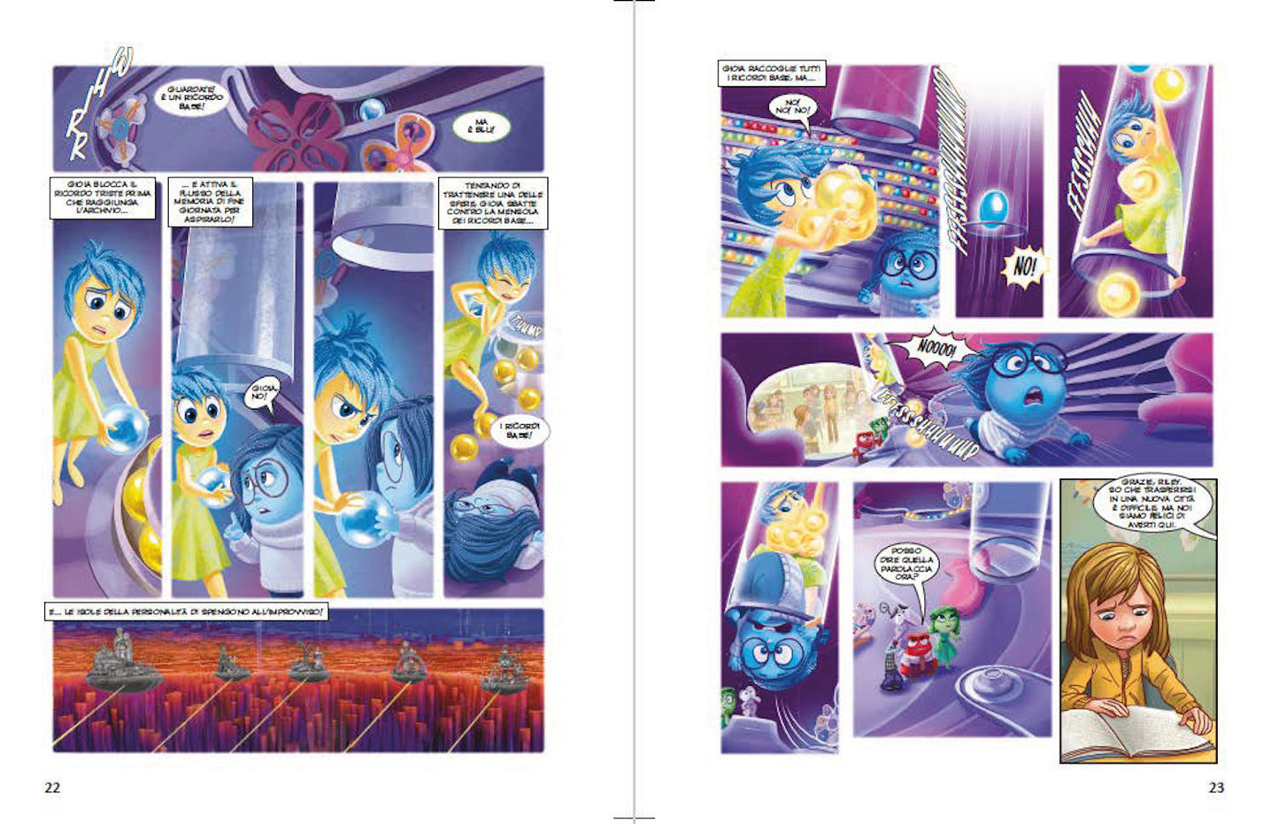 Inside out La storia a fumetti Edizione limitata. Disney 100 Anni di meravigliose emozioni