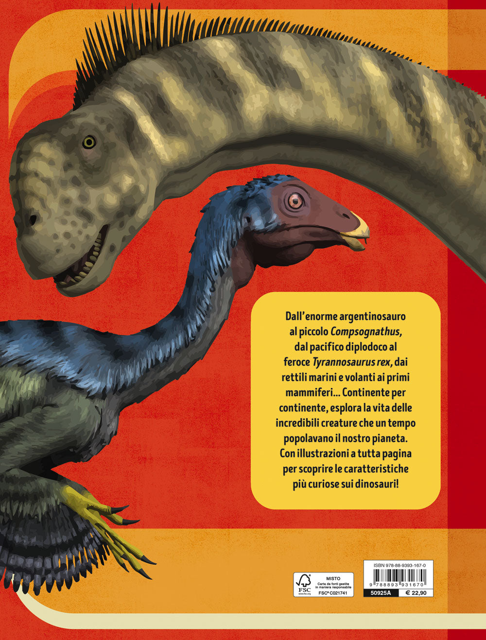 Il libro dei dinosauri. Enciclopedia super aggiornata con oltre 80 creature preistoriche