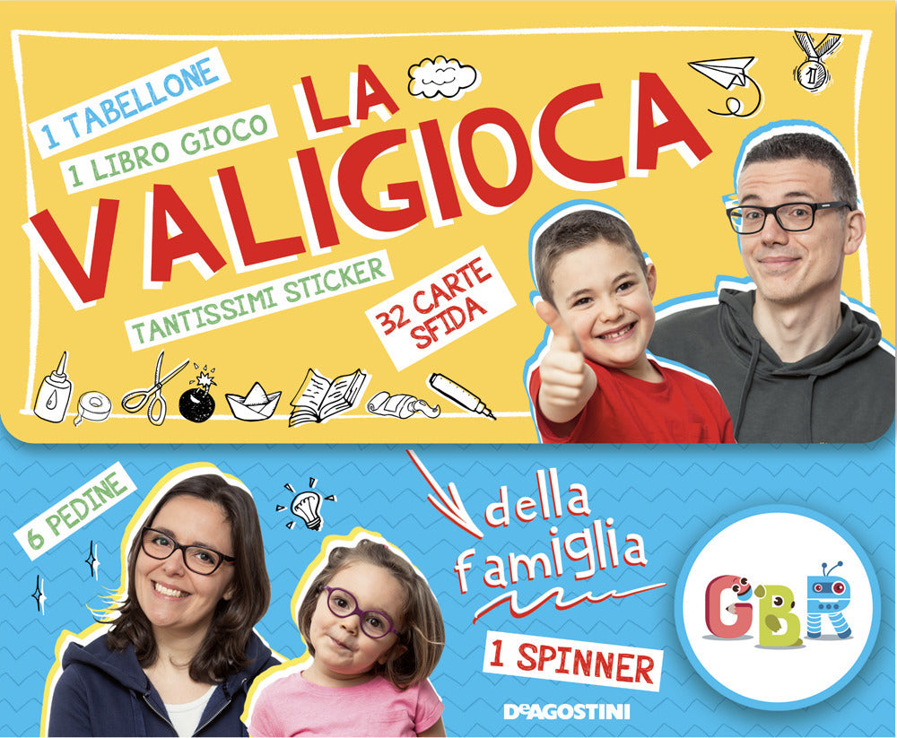 La valigioca della famiglia GBR. Ediz. a colori. Con gadget. Con 32 Carte.