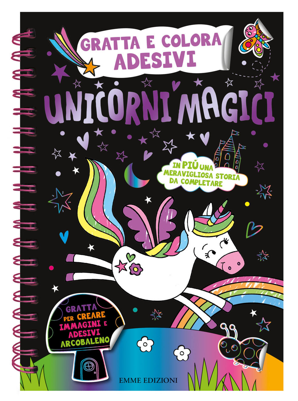 Unicorno 3D. Ediz. a colori. Con gadget - Nadia Fabris, Giulia