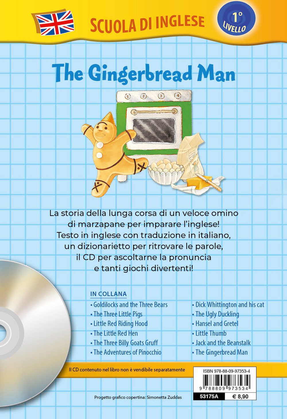 The Gingerbread man con CD. L'Omino di marzapane