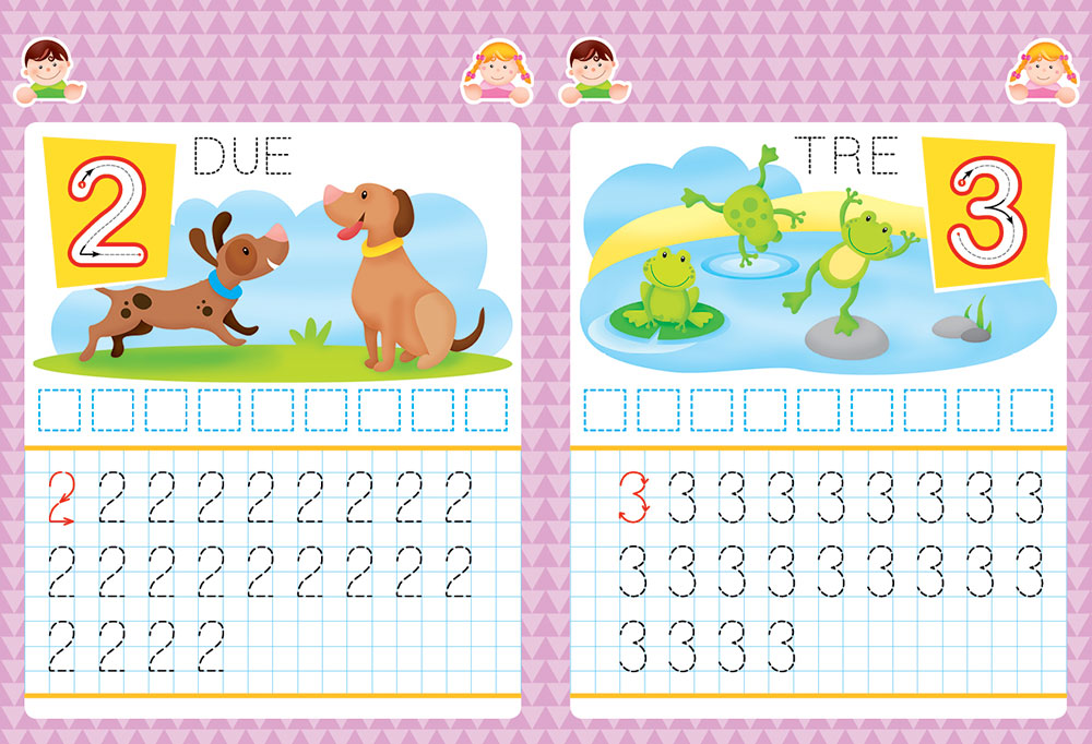 Imparo i numeri con il libro lavagna - 5/6 anni. Scrivo, cancello, riscrivo - Con pennarello con inchiostro a base d'acqua