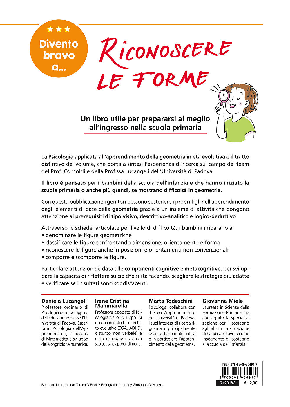 Divento bravo a riconoscere le forme. Avviamento alla geometria - Dalla denominazione alla classificazione di figure geometriche