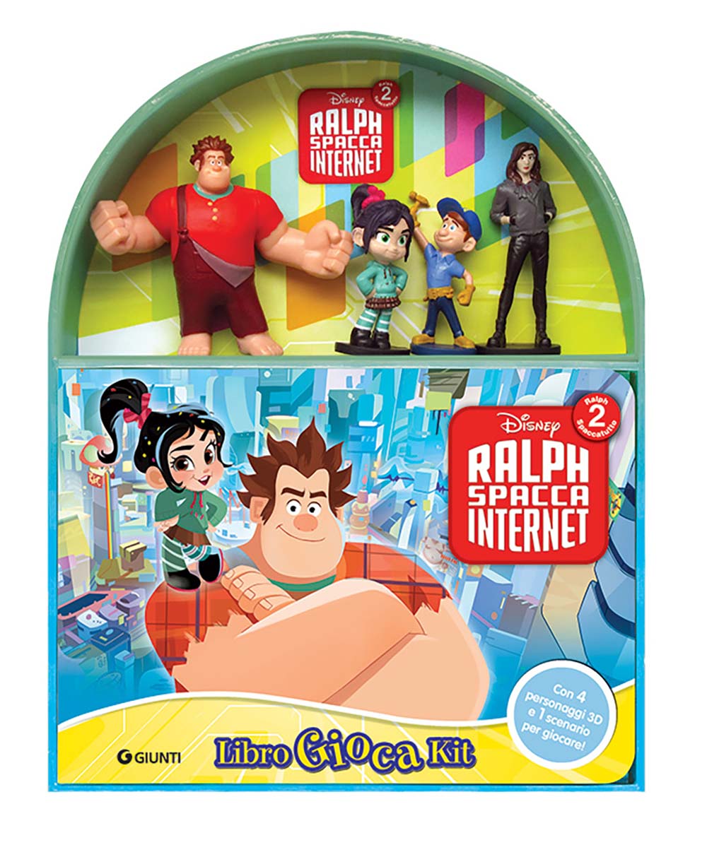 Ralph Spacca Internet - LibroGiocaKit. Con 4 personaggi 3D e 1 scenario per giocare!