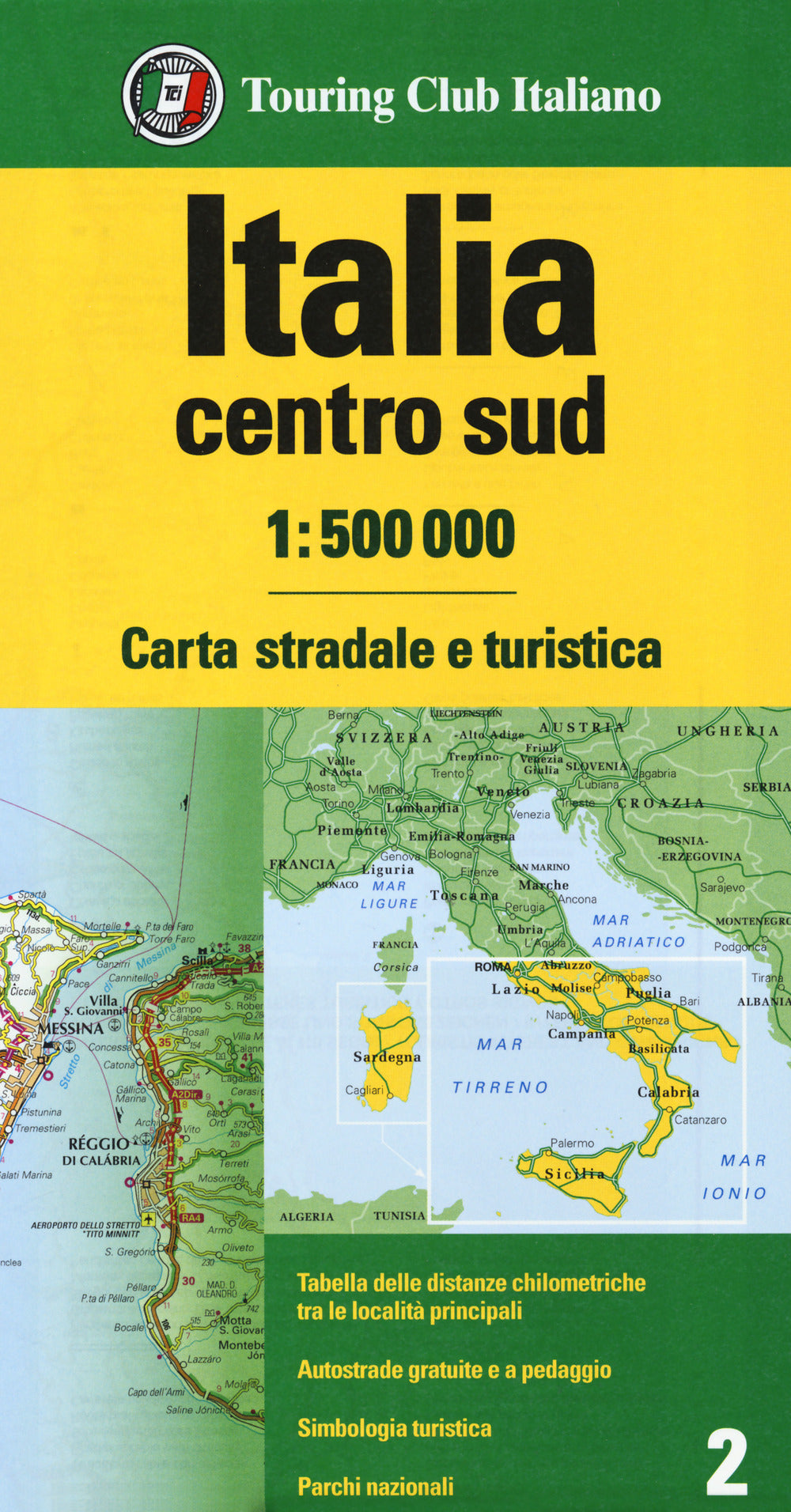Italia centro sud 1:500.000.