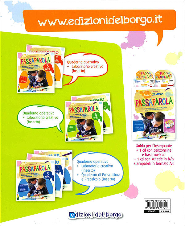 Passaparola - Guida didattica + 2 CD. Itinerari d'apprendimento mensili secondo le ultime Indicazioni Nazionali del novembre 2012