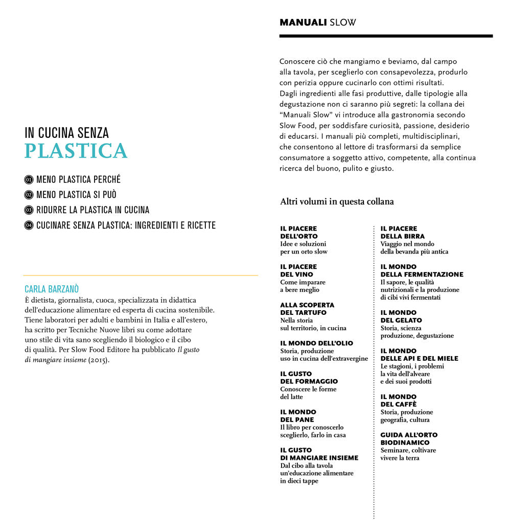 In cucina senza plastica. Piccoli gesti per grandi cambiamenti