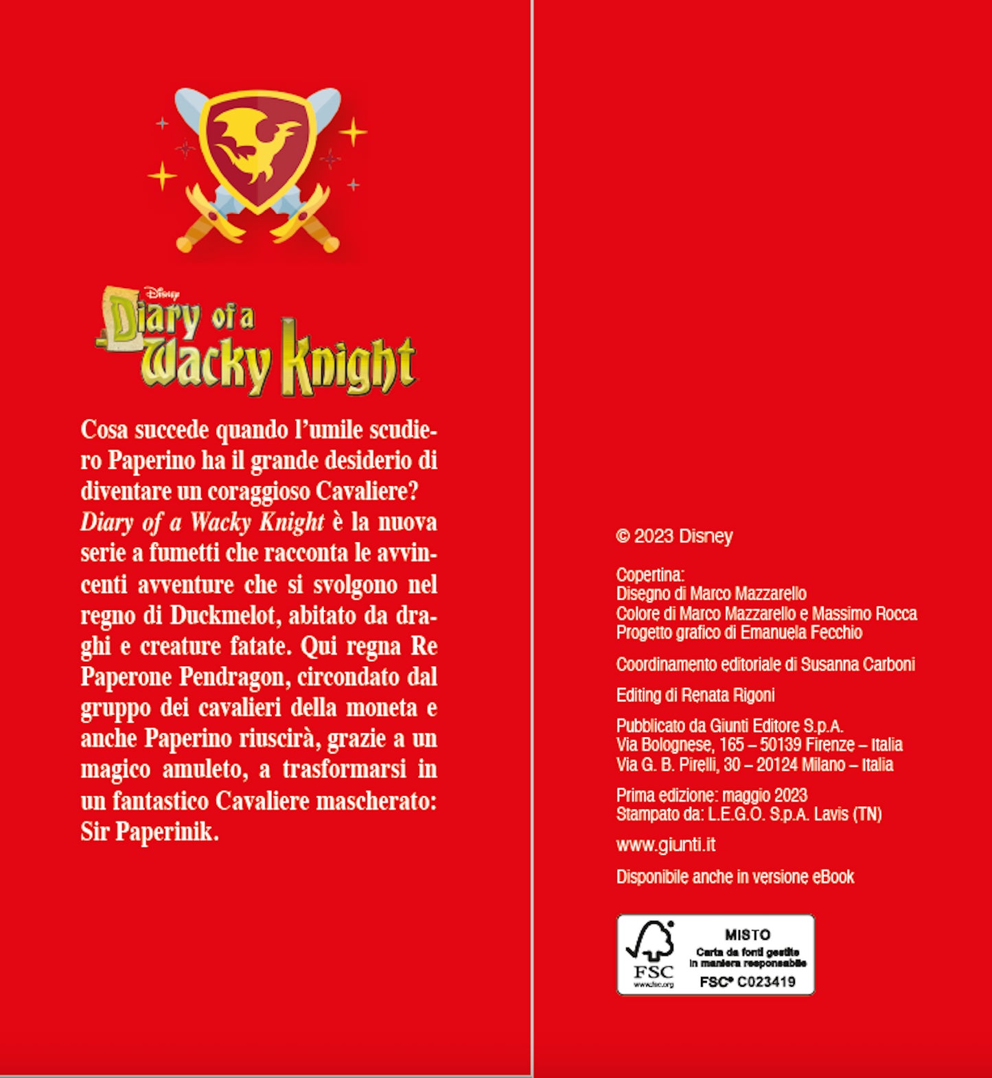 Diary of a Wacky Knight. Paperino e i Racconti del Cavaliere Mascherato